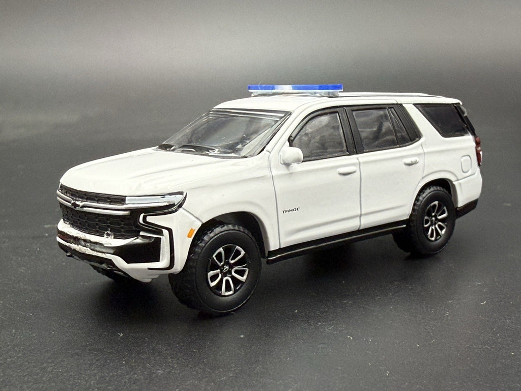 2 Pack 1/64 Scale Model Blue Clear Code 3 Defender Lightbar Police 6408BC5