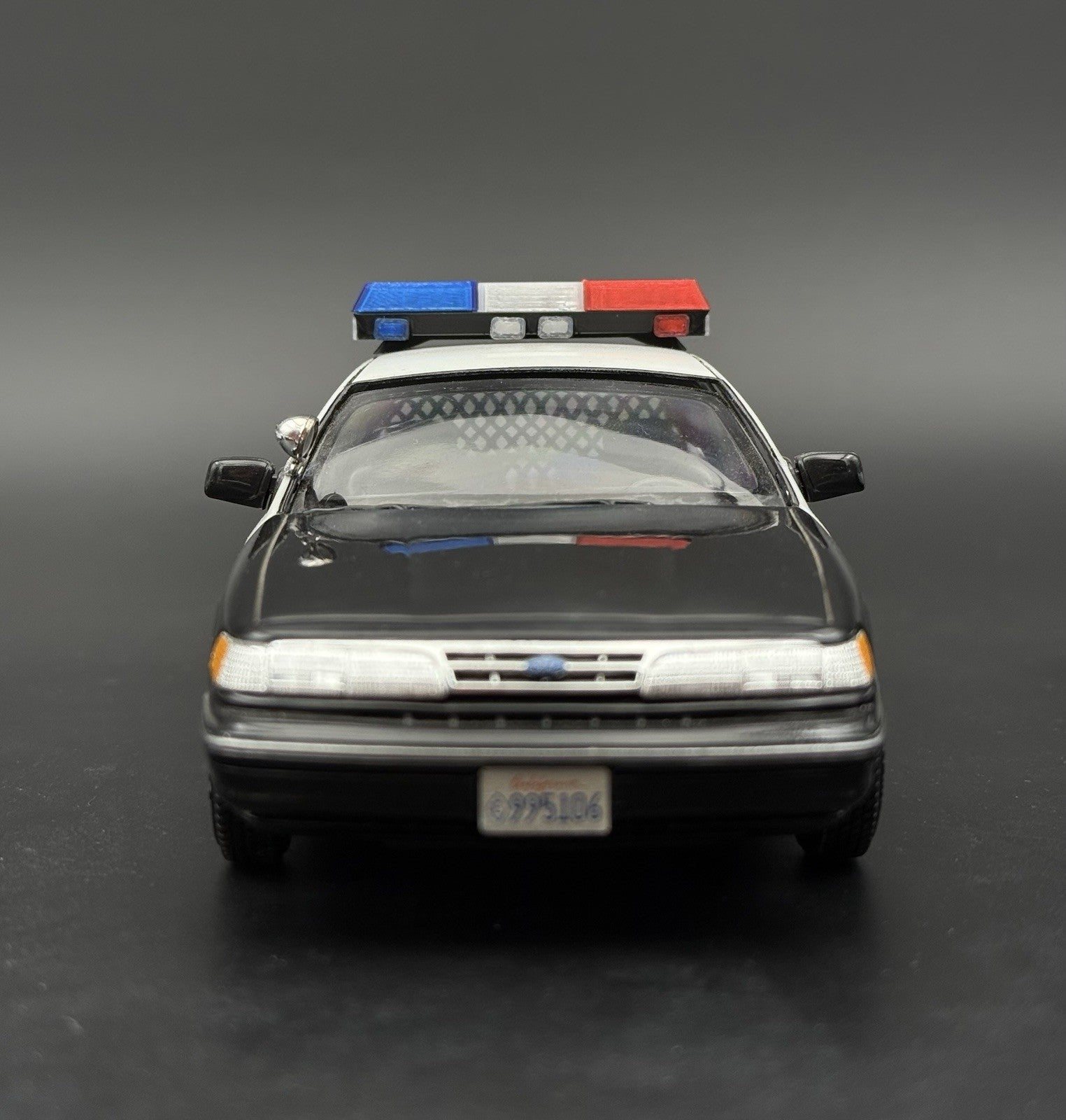 1/18 Scale Blue Red Clear Streethawk Lightbar Police 18594