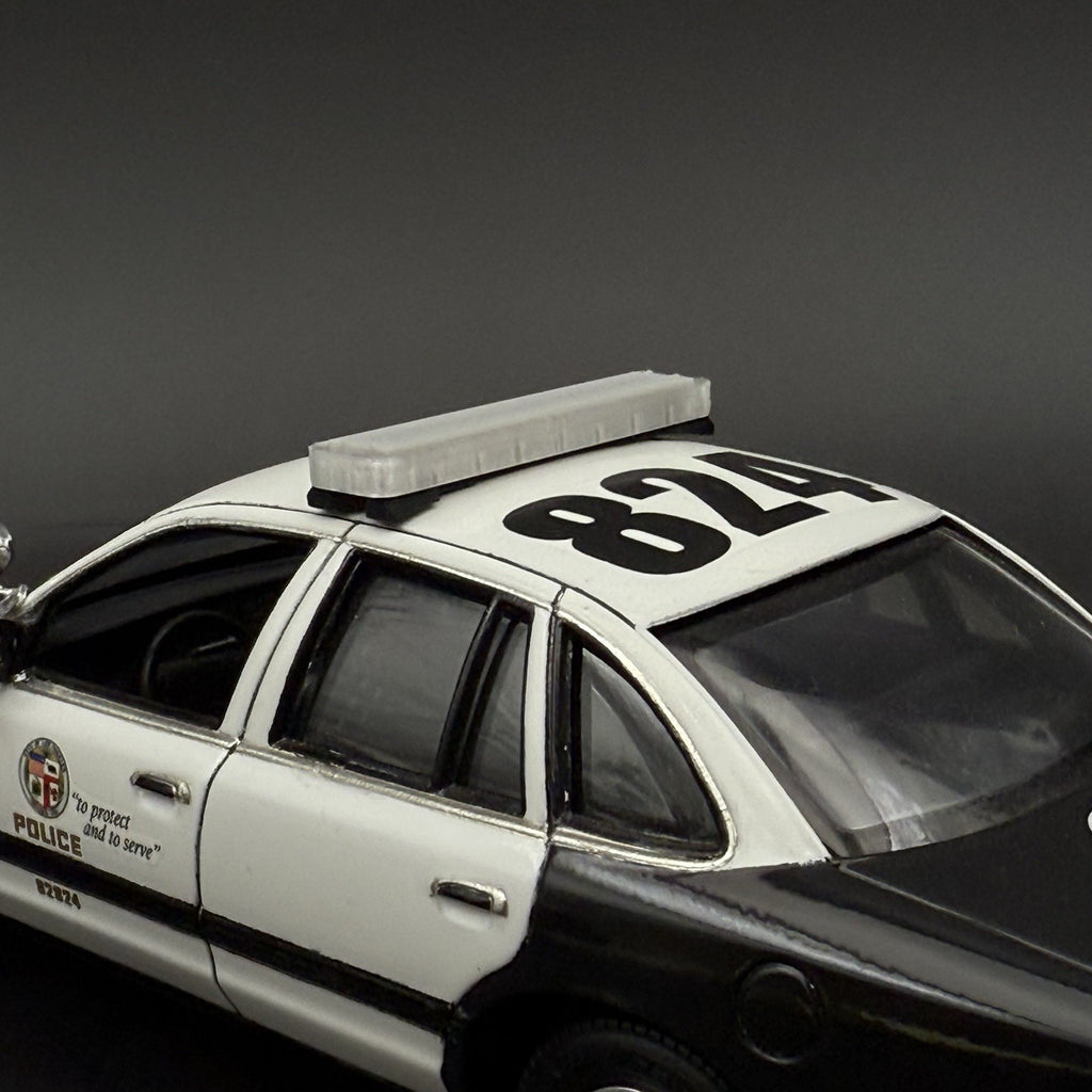 1/24 LED Compatible Clear Whelen Edge Freedom Lightbar Police Sheriff Fire EMS20