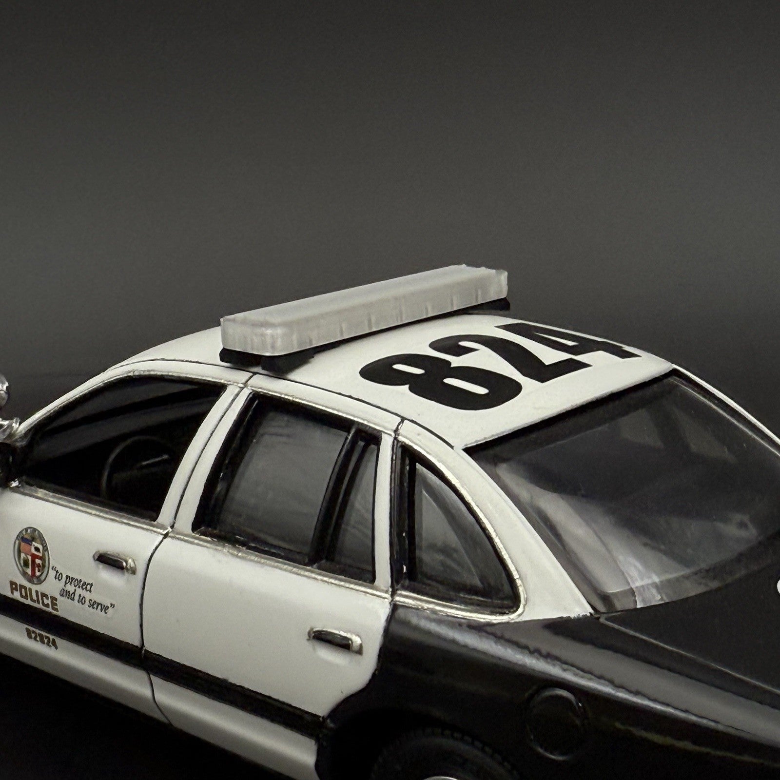 1/24 LED Compatible Clear Whelen Edge Freedom Lightbar Police Sheriff Fire EMS20
