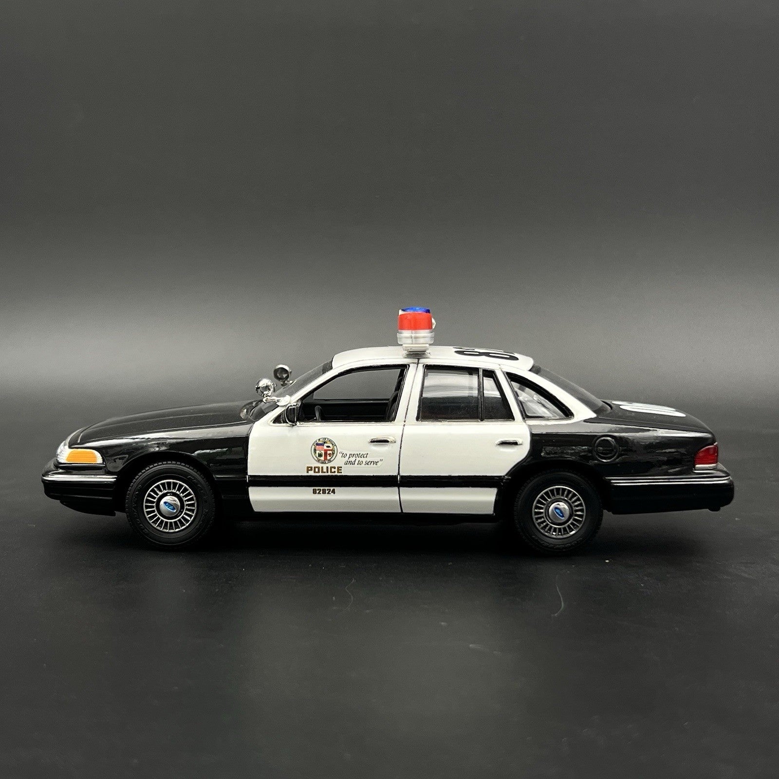 1/24 1/25 Blue Red Mars Skybolt Beacon Lightbar Siren Speaker Police Sheriff20