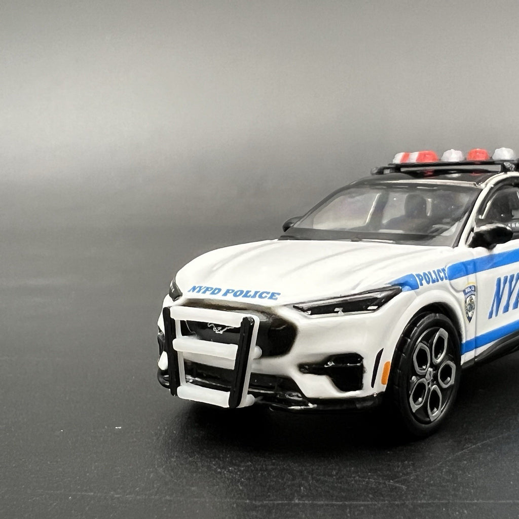 2 Pack 1/64 NYPD Style Push Bumper New York Police Sheriff Highway Patrol11