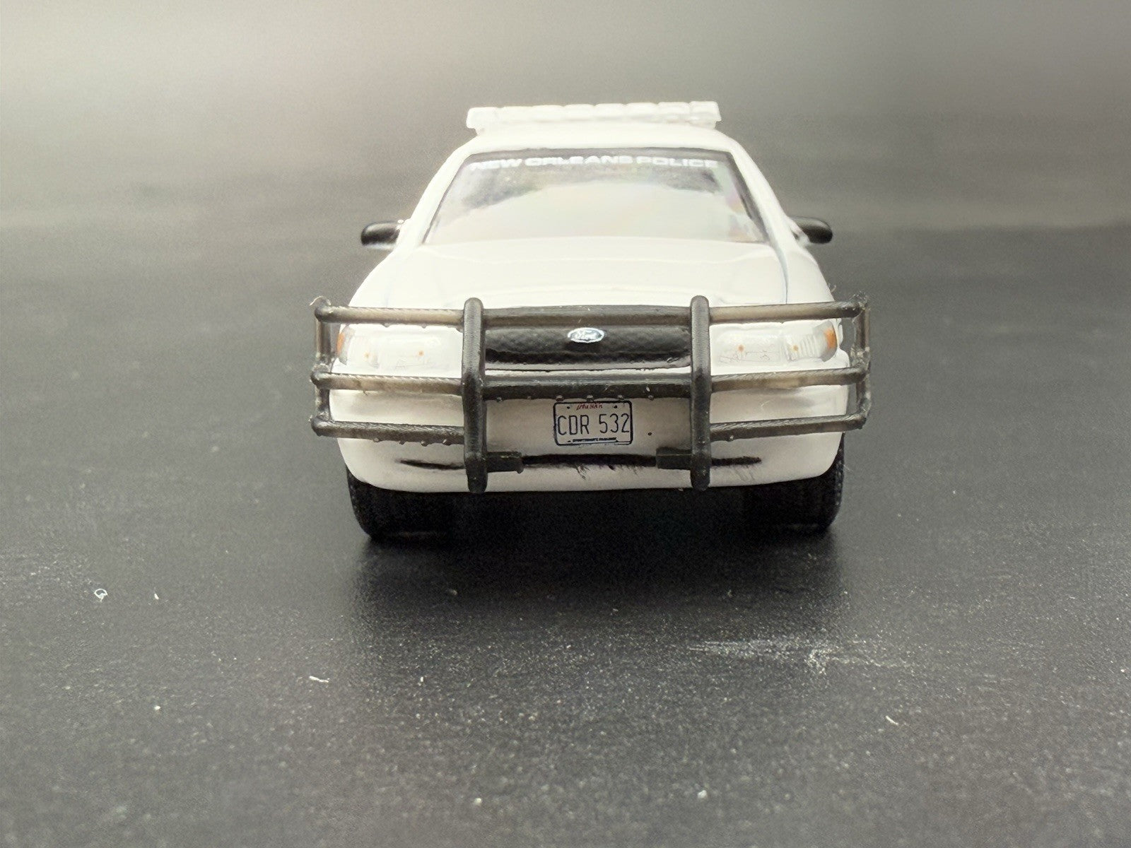 2 PACK 1/64 Scale Go Rhino Wrap Around Push Bumper Pushbar For Crown Vic Police7