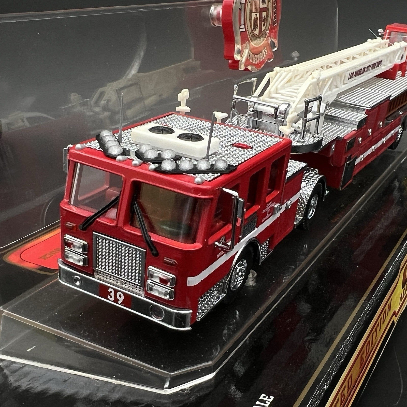 3 Pack 1/64 Clear Split Vision SLR Lightbar Fire Truck Ladder Code 3 Kitbash8