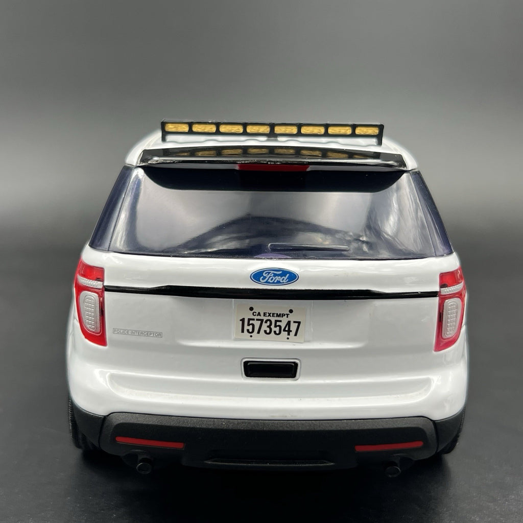 1/18 LED Ready Amber Traffic Advisor Arrow Stick Deck Lightbar Police Sheriff2