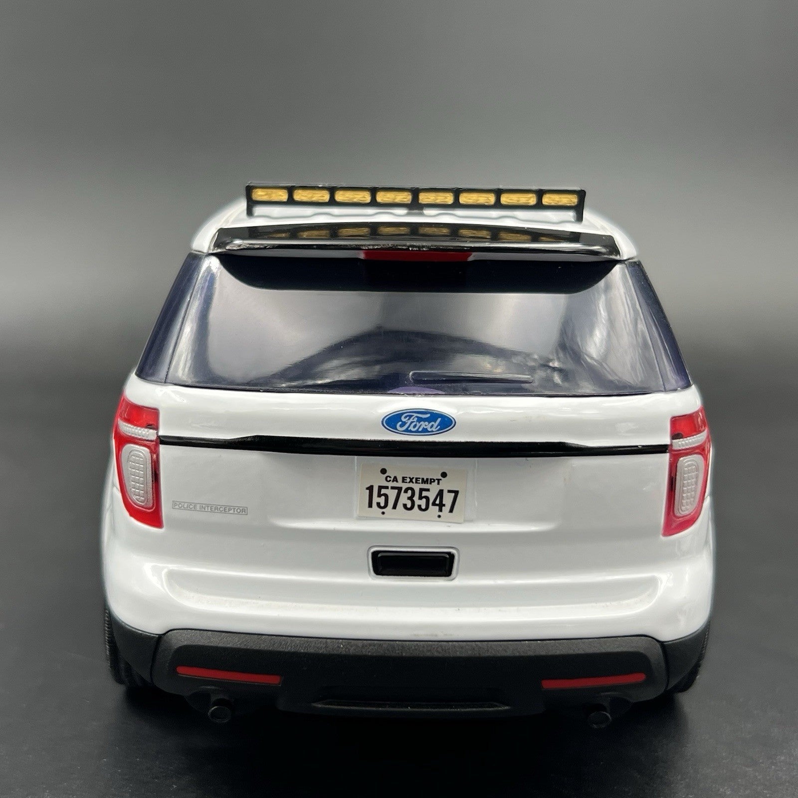 1/18 LED Ready Amber Traffic Advisor Arrow Stick Deck Lightbar Police Sheriff2