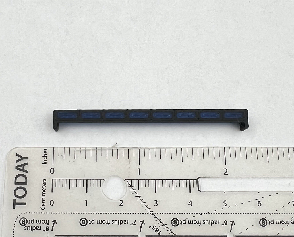 1/18 LED Ready Blue Traffic Advisor Arrow Stick Deck Lightbar Police Sheriff3