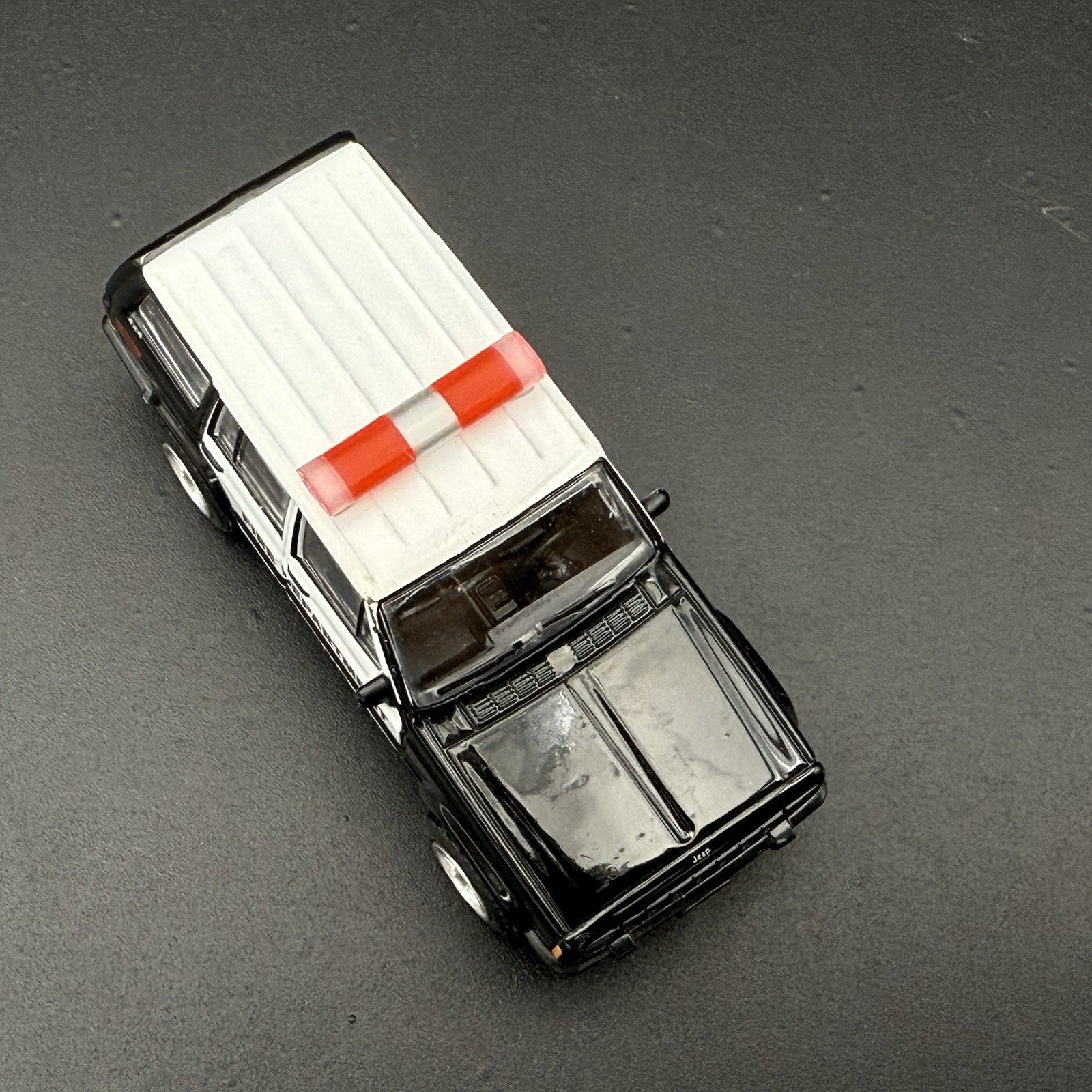 2 Pack 1/64 Clear Red Chrome NYSP Aerodynic Lightbar New York State Police2