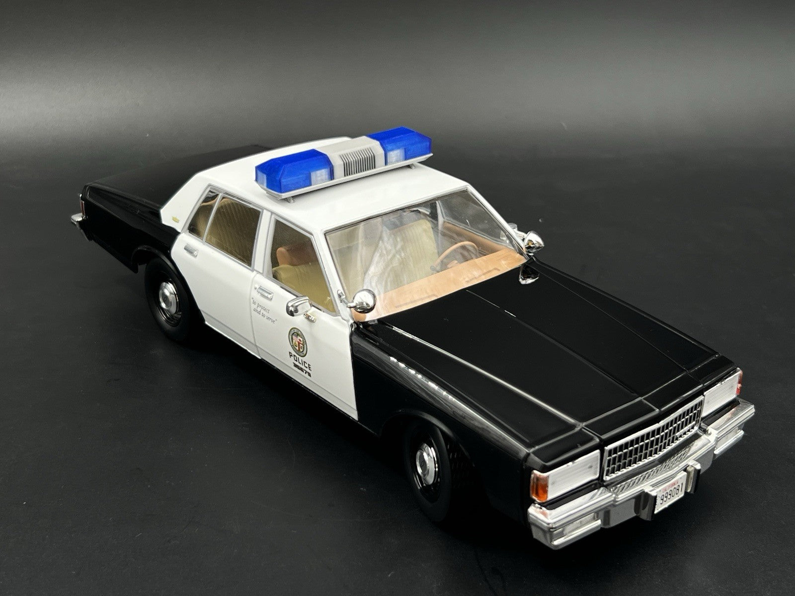 1/18 Blue Smith Wesson 8780 8880 8980 Lightbar Police Sheriff Fire8