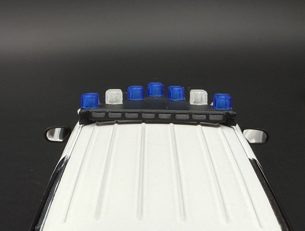 1/24 LED Ready FHP Federal Vector Vision Lightbar Florida Highway Patrol Police12