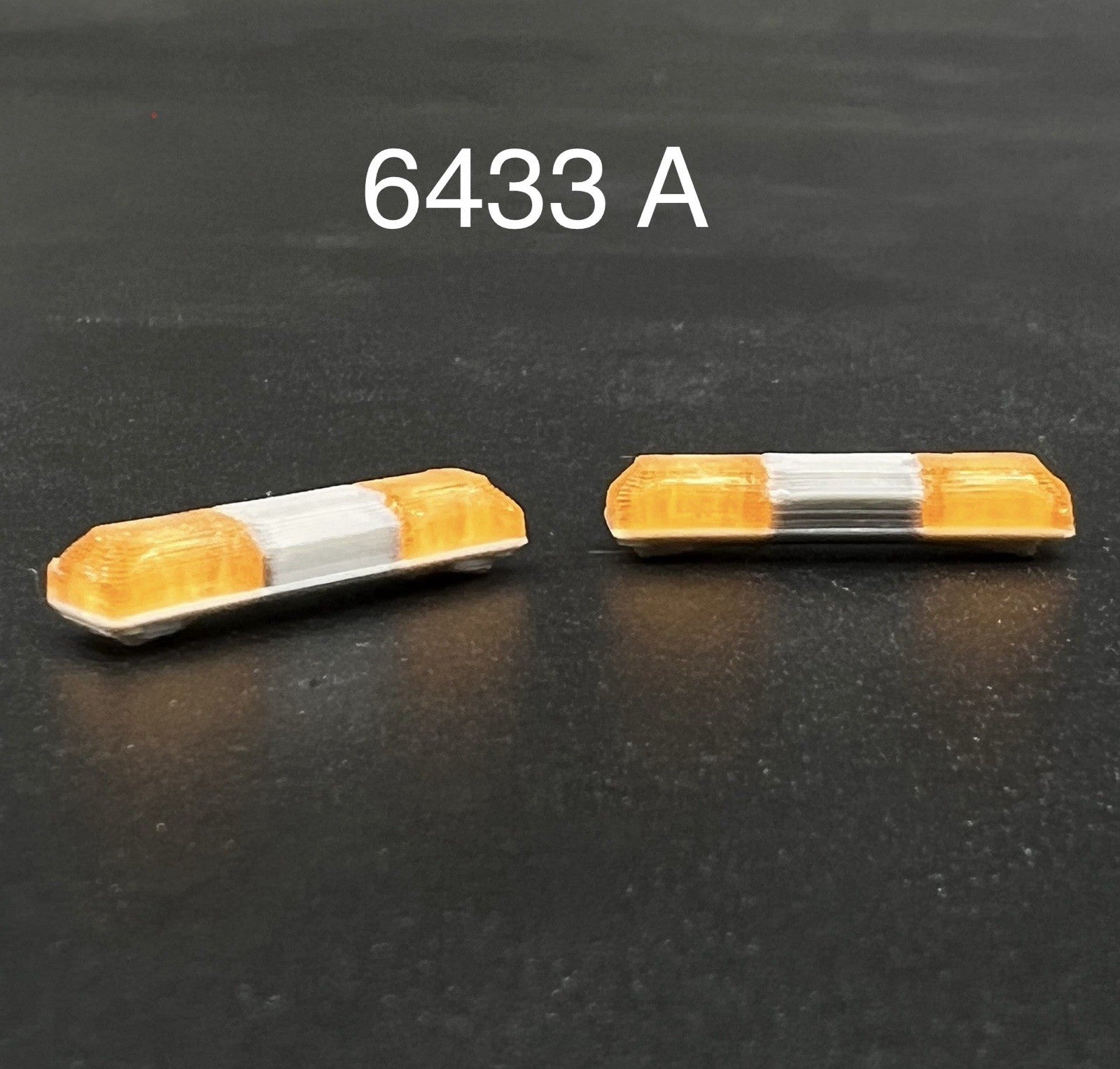 2 Pack 1/64 Smith Wesson 8000 8780 8880 8980 Amber Lightbar Tow Work Truck0