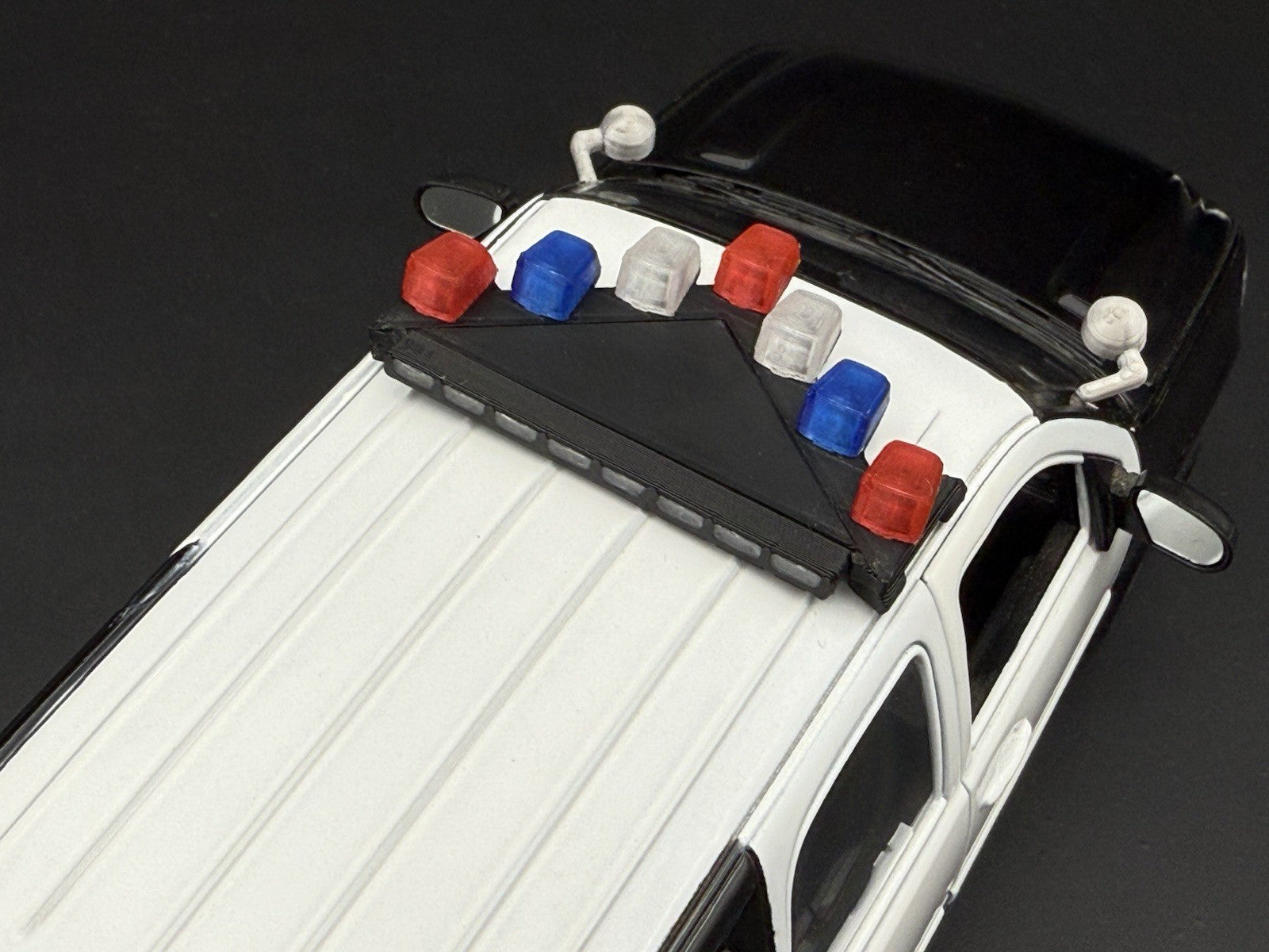1/24 25 LED Ready CHP PSP Federal Vector Vision Lightbar Police Car 2432 BR310