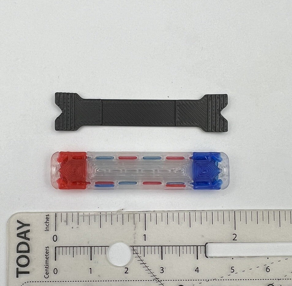 1/24 25 27 LED Ready Whelen Edge Lightbar Blue Red Nevada Highway Patrol Police4