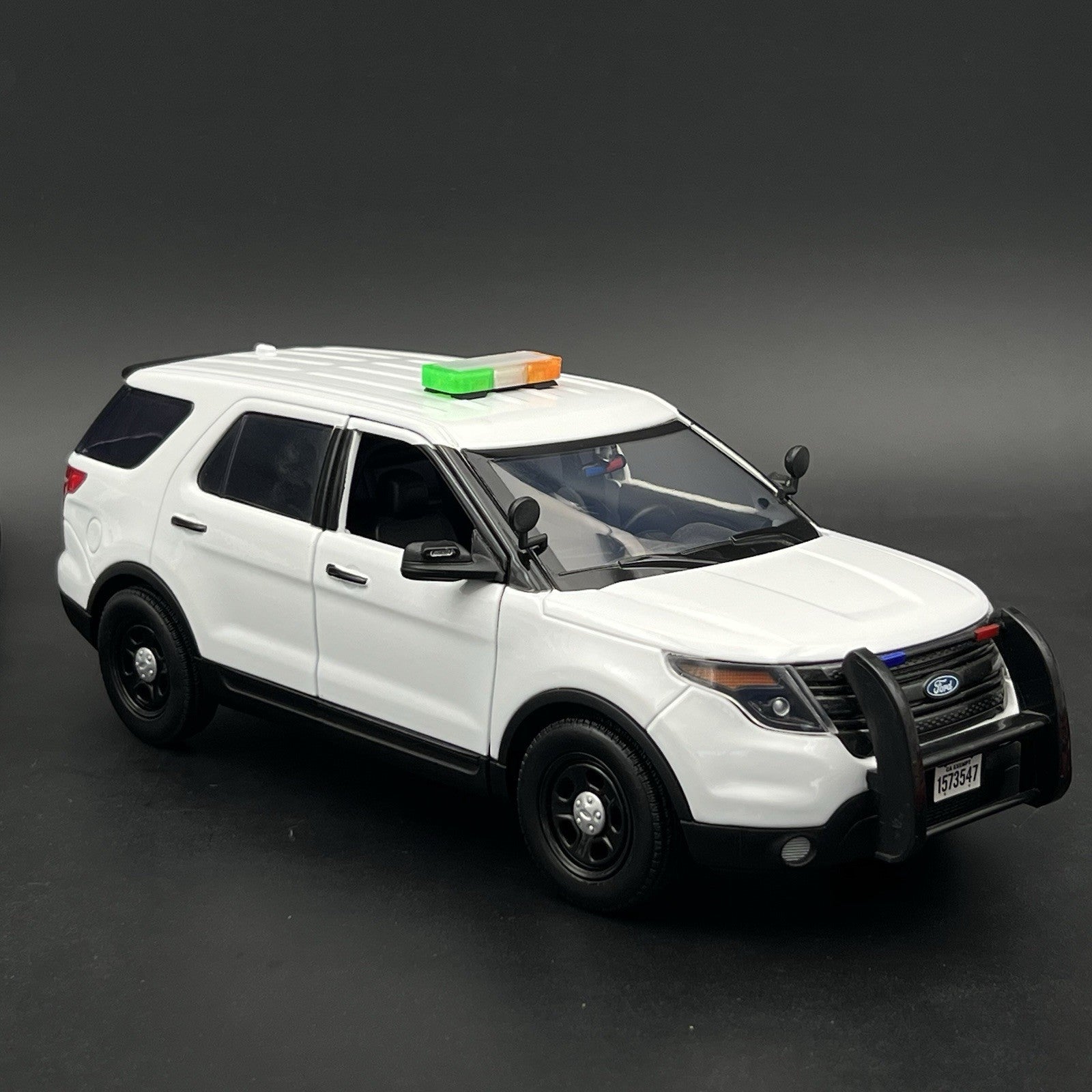 1/18 Mini Whelen Edge Lightbar Amber Clear Green Gray Top Cover7