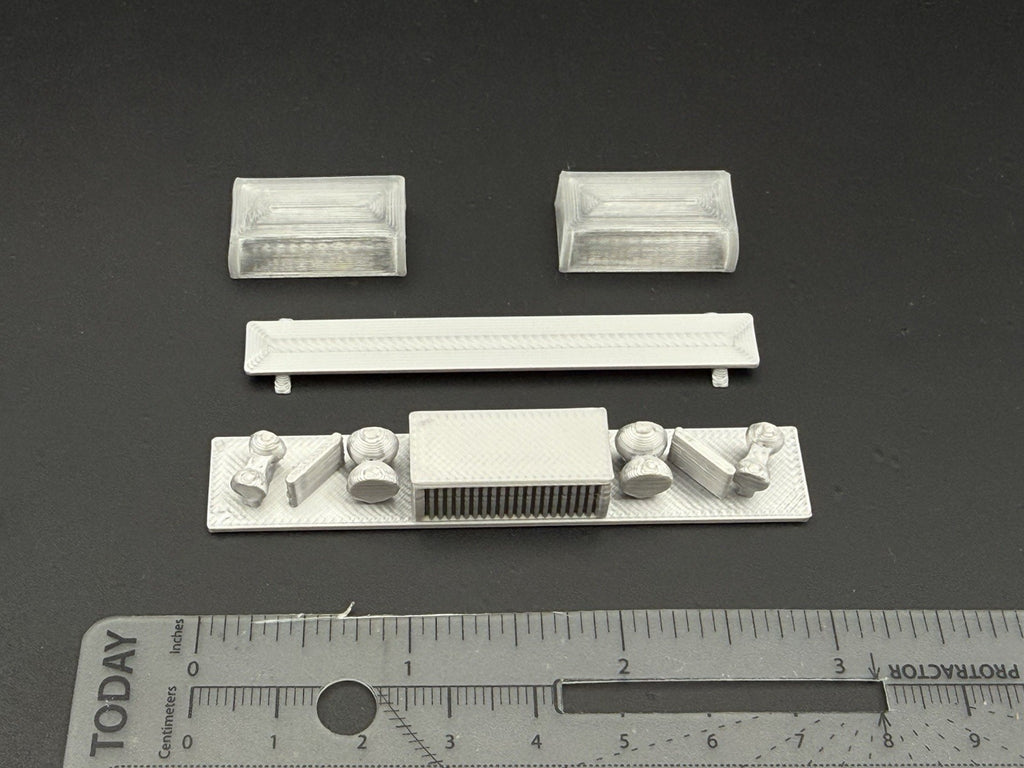 1/18 Scale Model Clear Federal Signal Twinsonic Lightbar Police 1821C1