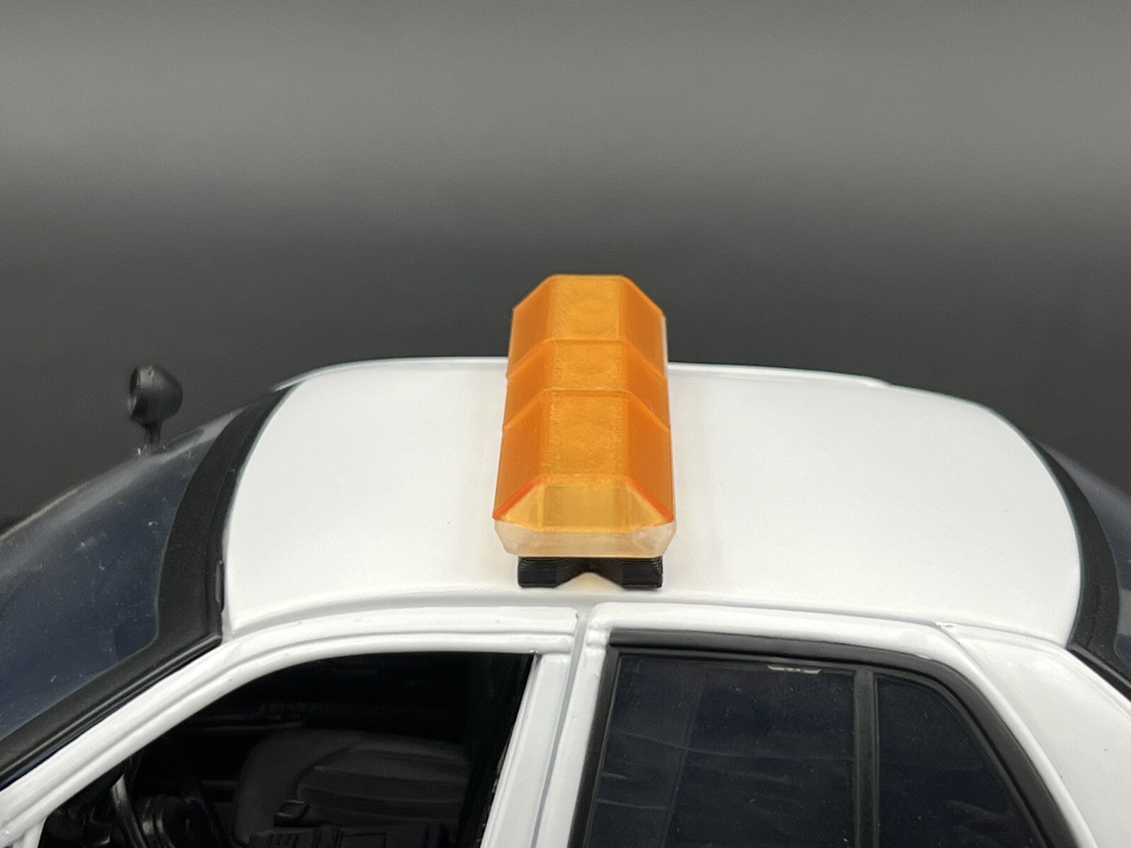 1/24 Scale Model LED Compatible Amber Code 3 MX7000 Lightbar Security Work 2414A5