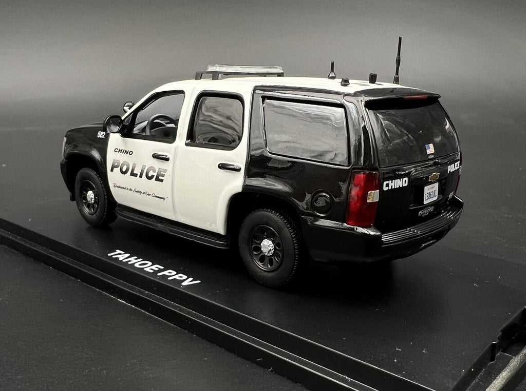 1/43 Chino Police San Bernardino County Chevrolet Tahoe California Los Angeles13