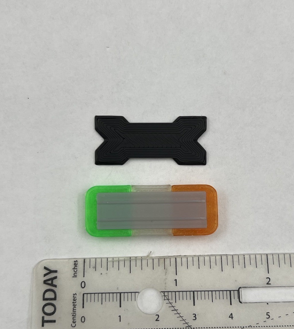 1/18 Mini Whelen Edge Lightbar Amber Clear Green Gray Top Cover1