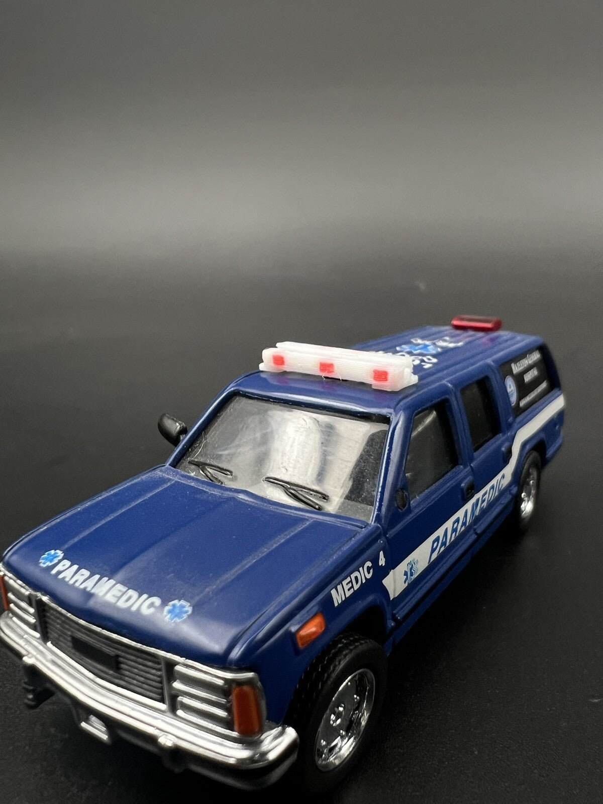 1/64 NYPD Highway Patrol (Down) High Riser Lightbar New York Police Sheriff5