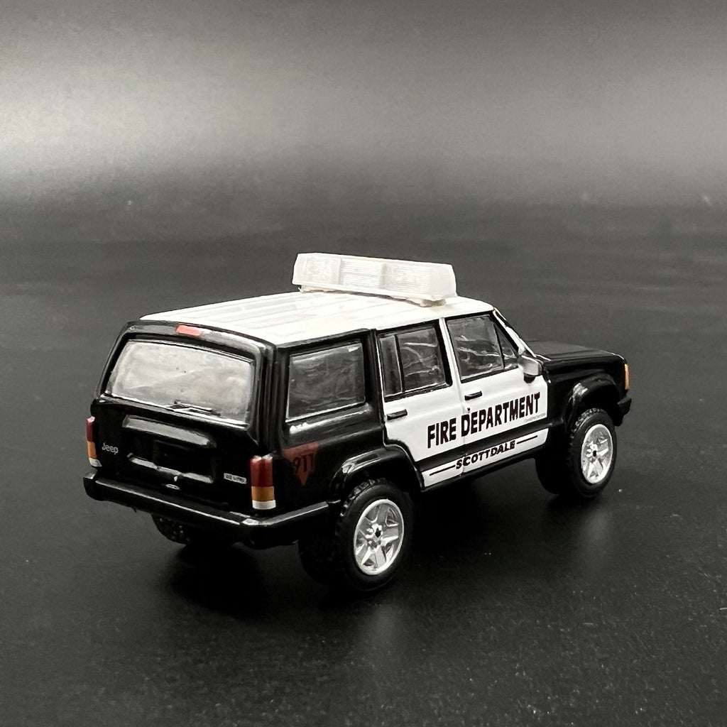 2 Pack 1/64 Federal Signal Twinsonic Lightbar Greenlight Police Car Sheriff Fire5
