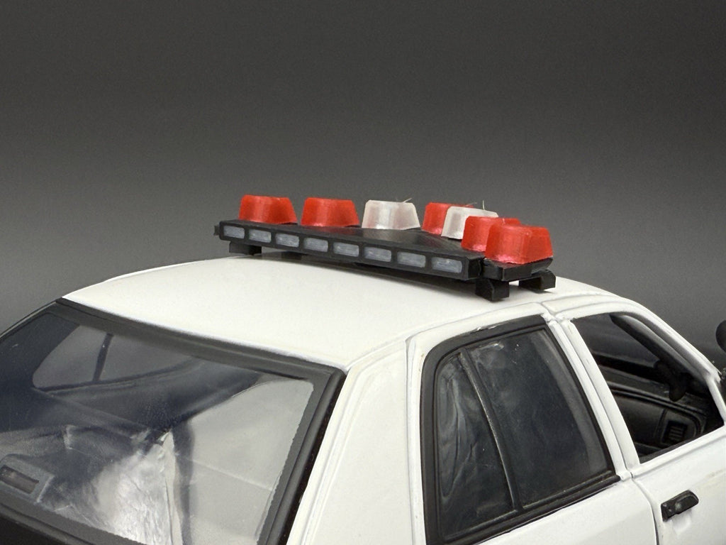 1/18 LED Ready NYPD Federal Signal Vector Vision Lightbar Police Pre-200811