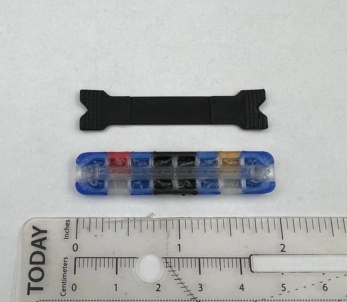 1/24 25 LED Ready Whelen Edge Massachusetts Police Lightbar Blue Clear Amber Red10