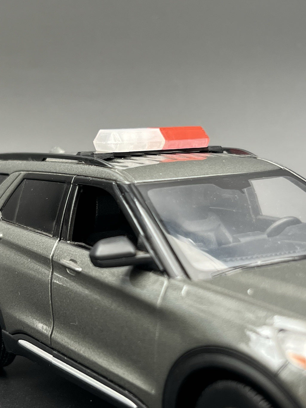 1/24 25 Clear Half Code 3 MX7000 Lightbar W/ Internal Lens Police Sheriff Fire5
