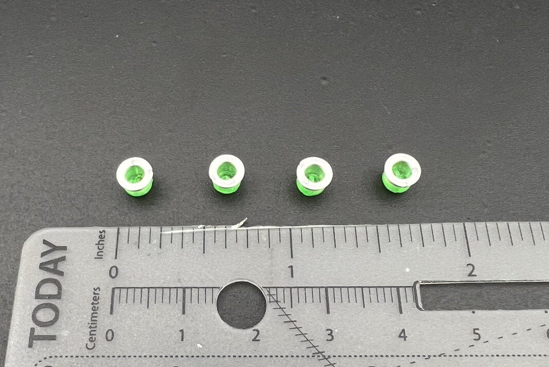 4 Pack 1/50 Green Vintage Beacon Lightbar TWH WSI First Gear Peterbilt Truck2