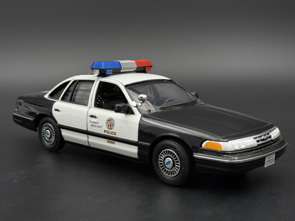 1/24 25 Scale Blue Red Chrome Streethawk Lightbar Police 24647