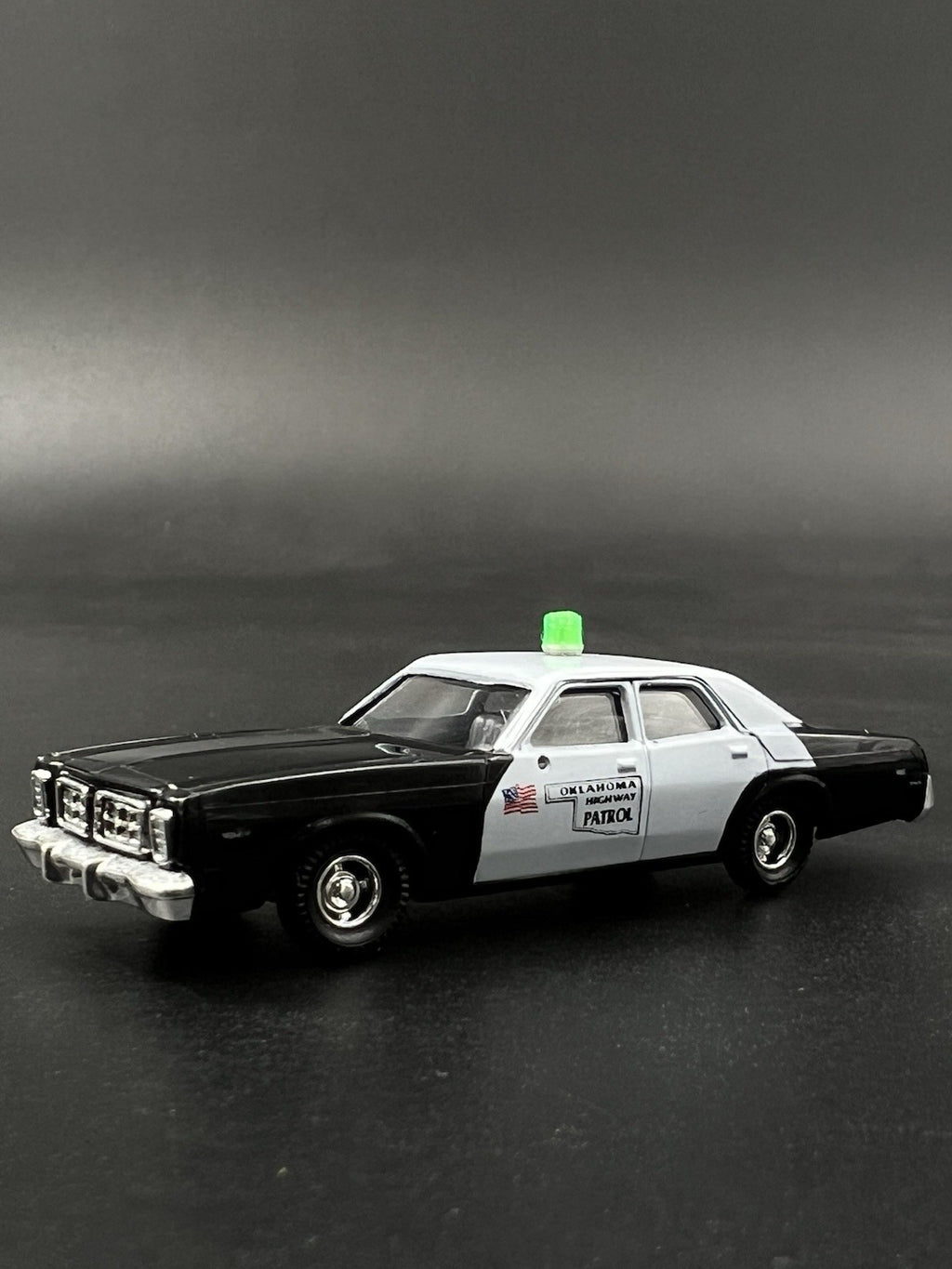 4 Pack 1/87 Vintage Green Beacon Strobe Lightbar Work Truck Fire Command Post3