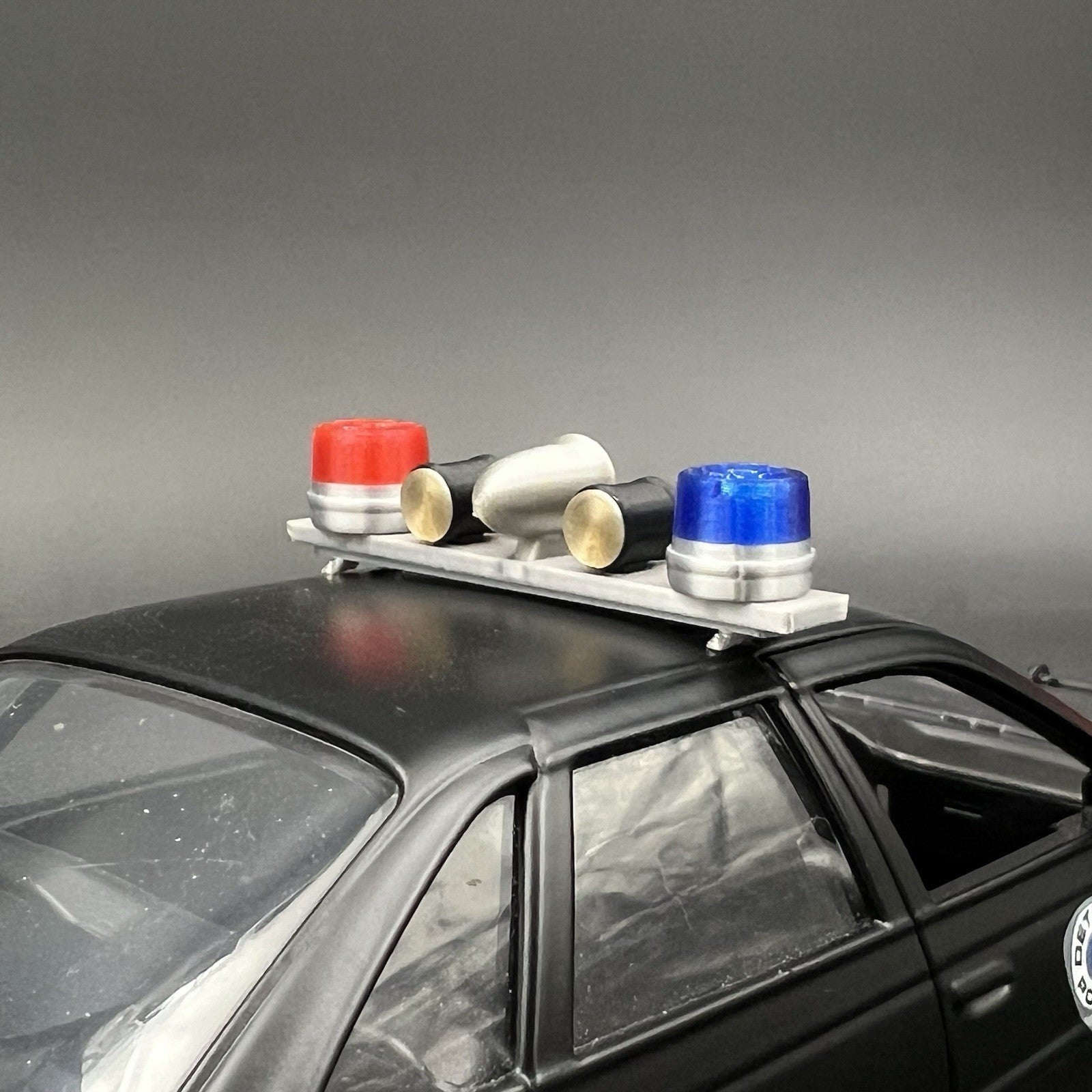 1/24 1/25 Blue Red Mars Skybolt Beacon Lightbar Siren Speaker Police Sheriff12