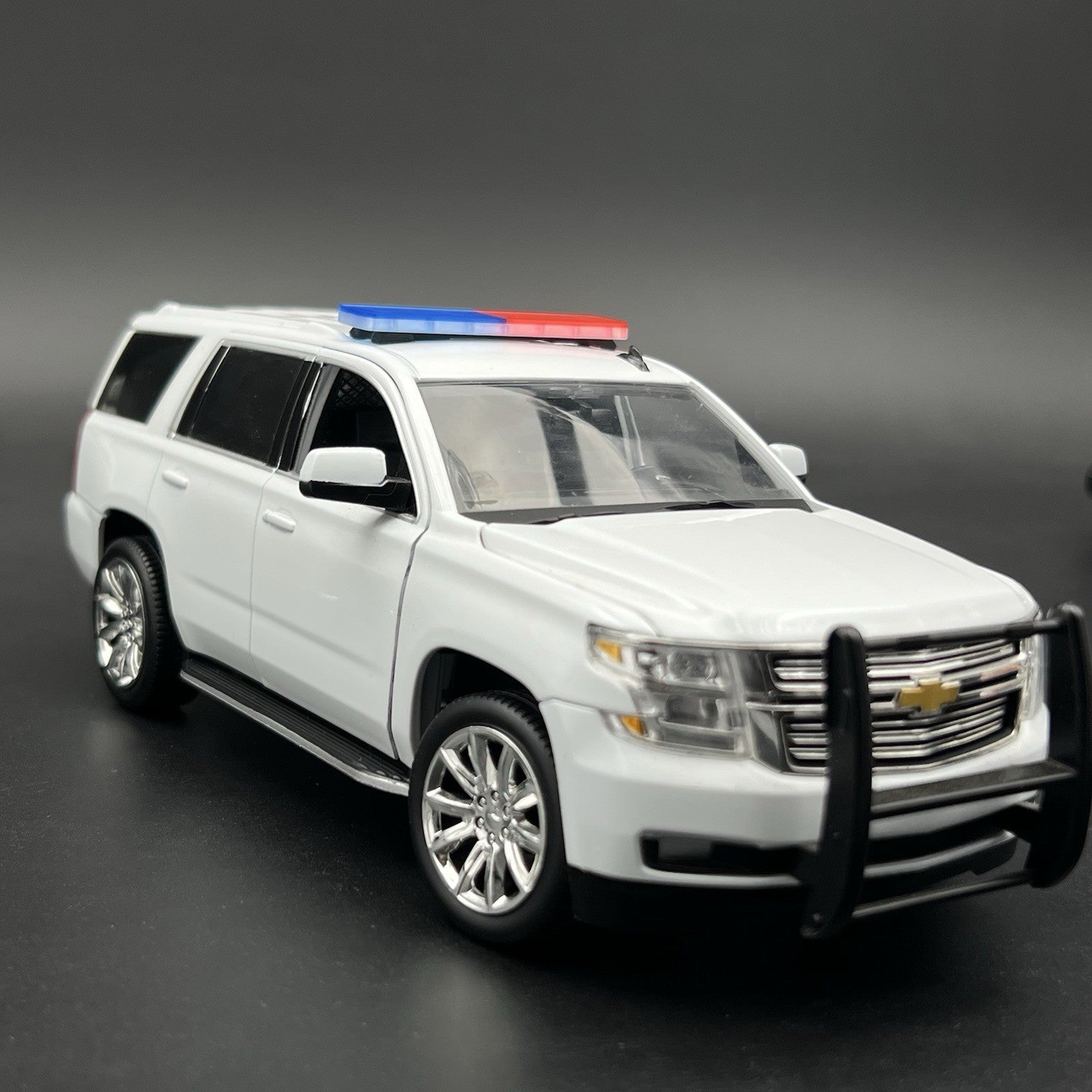 2-Pack 1/43 Scale Model Tahoe Width XL Legend Lightbar Blue Red Police 4340BR7