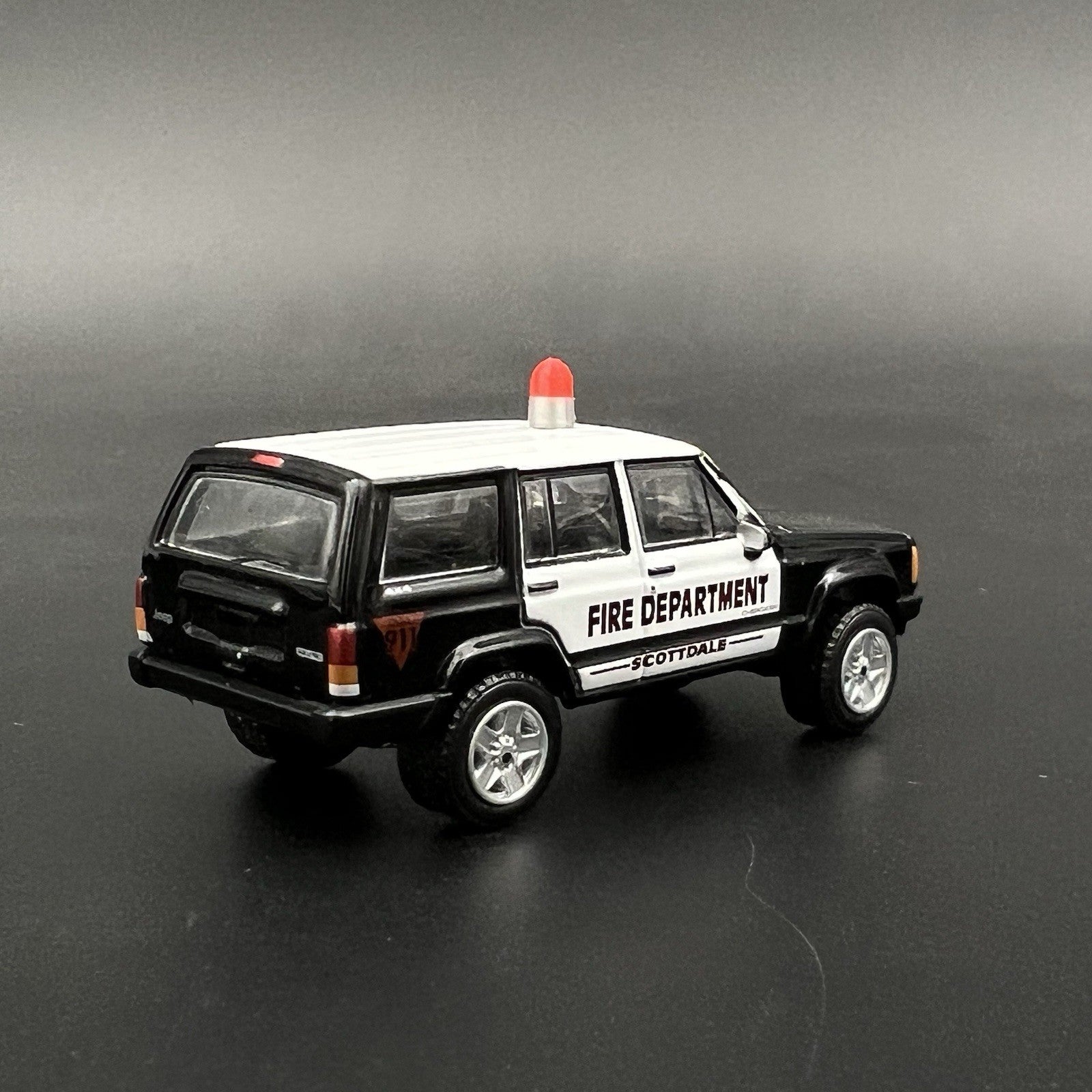 4 Pack 1/64 Vintage Red Beacon Ray Lightbar Sheriff Police Fire Ambulance5