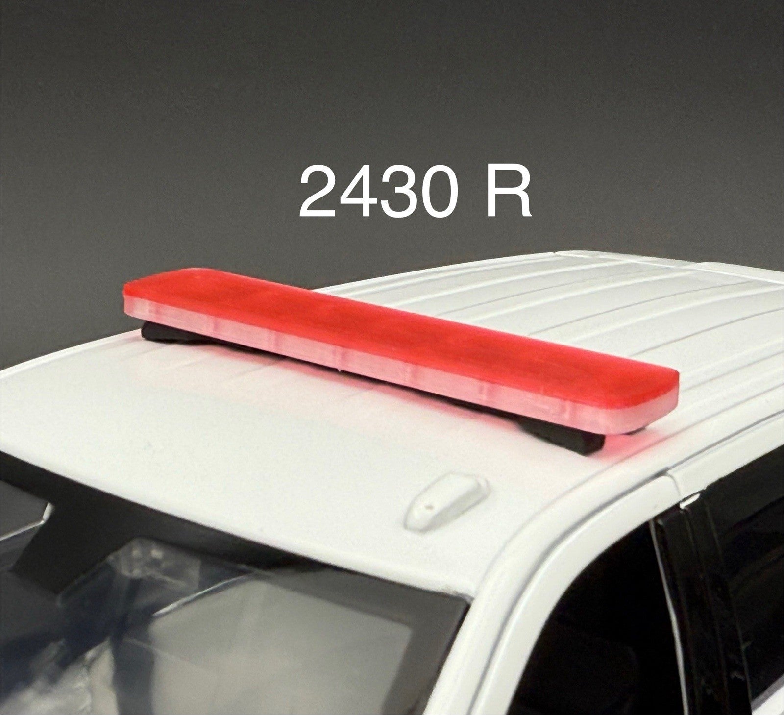 1/24 25 Scale Model LED Compatible Tahoe Width XL Legend Lightbar Red 2430R0