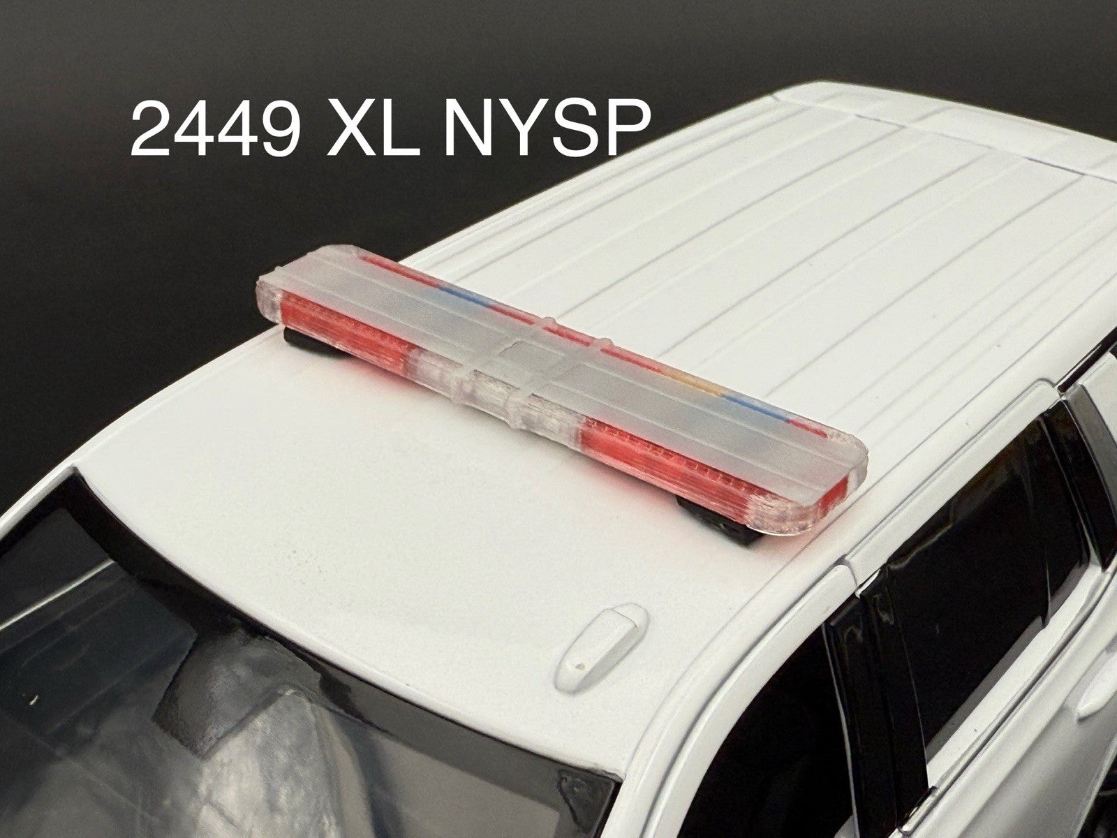 1/24 25 LED Ready Whelen Liberty II XL NYSP New York State Police Lightbar Tahoe0