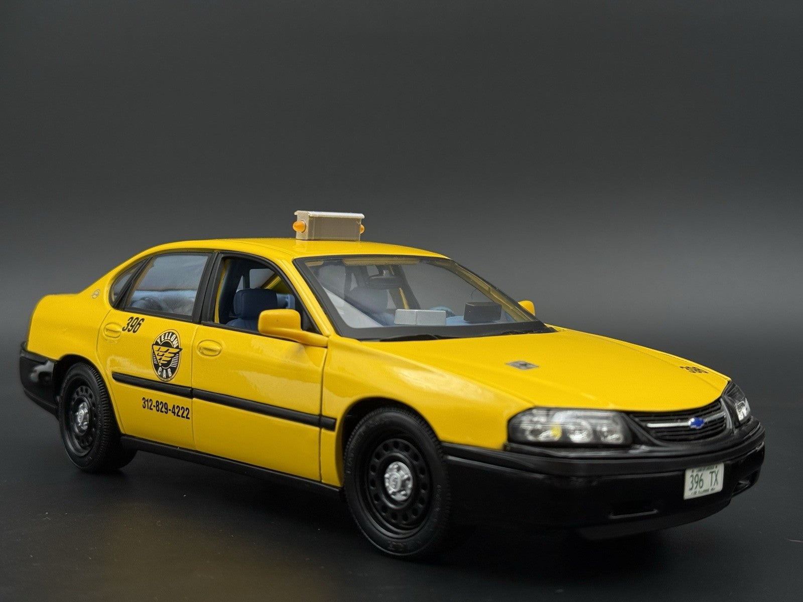 1/18 Scale Model Taxi Sign New York 1858NY19