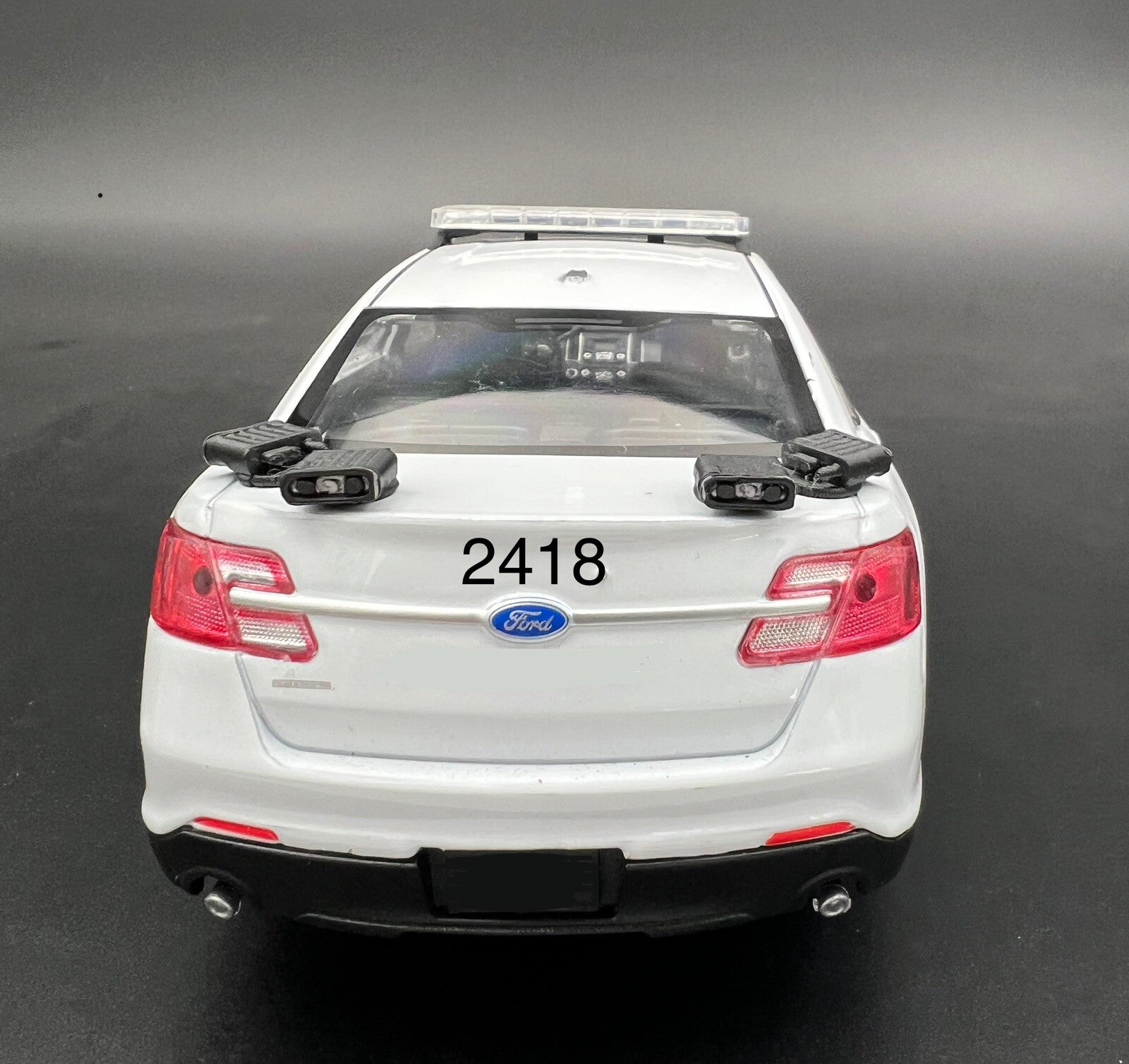 4-Pack 1/24 Scale Model ALPR License Plate Reader Police Car 24180