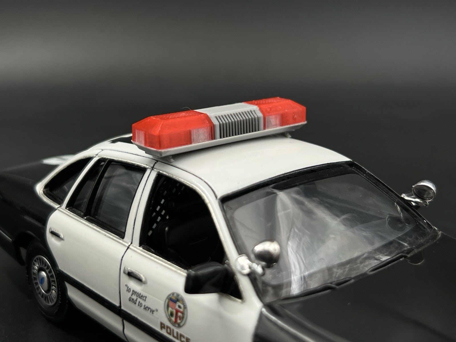 1/24 1/25 Red Smith Wesson 8780 8880 8980 Lightbar Police Sheriff Fire 2441R6