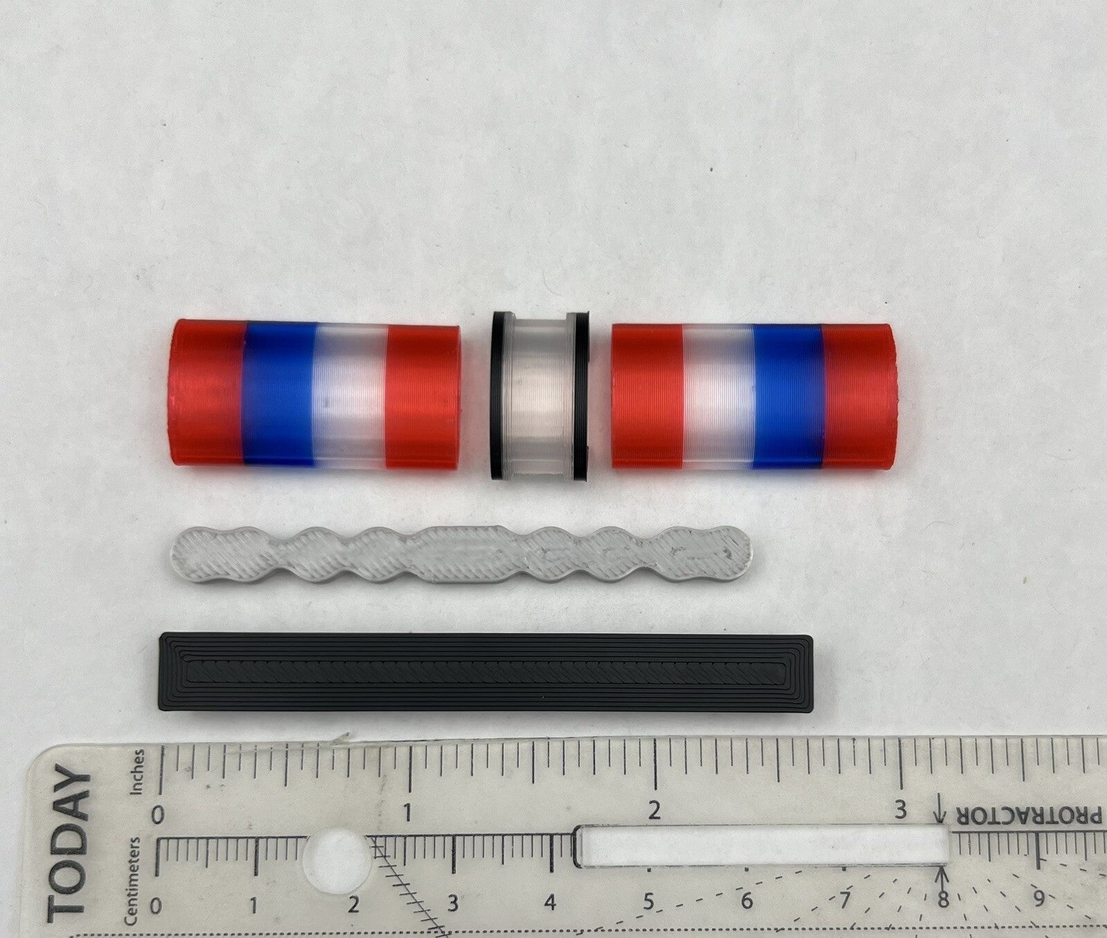 1/18 LED Ready Jetstrobe Jetstream Lightbar Oklahoma Highway Patrol Blue Red1