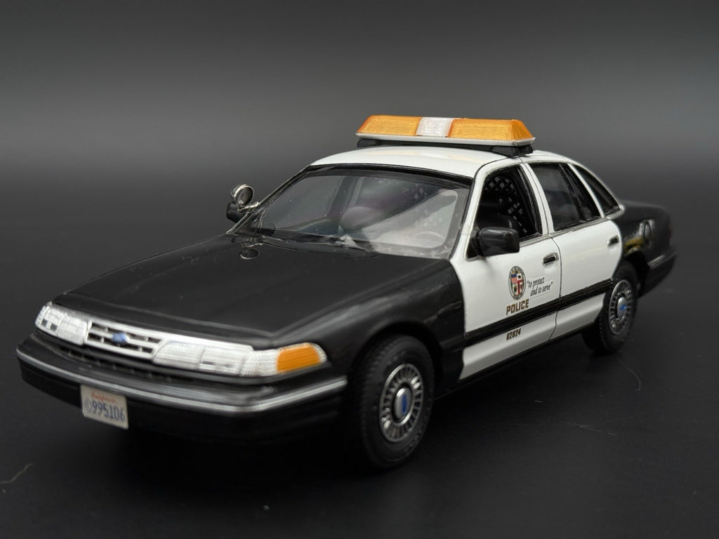 1/24 1/25 Scale Model Amber Clear Code 3 LP6000 Lightbar Tow Security 2411ClearA3