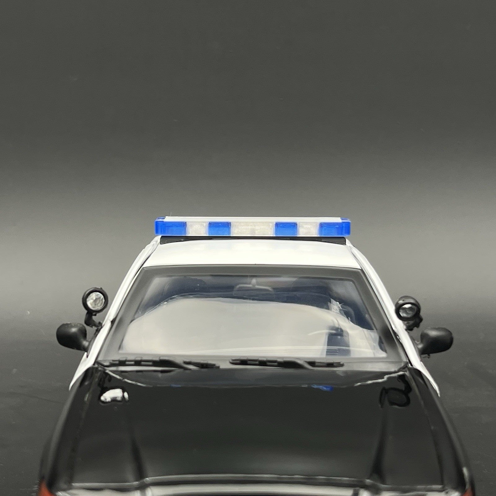 1/18 LED Ready Whelen Edge Maui Hawaii Honolulu Police Lightbar Blue Clear6