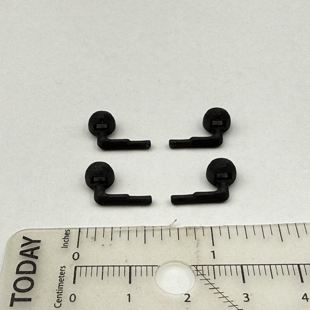 4 Pack 1/24 25 Scale Model Black Red Spotlight LED Compatible 2435 Black CHP1