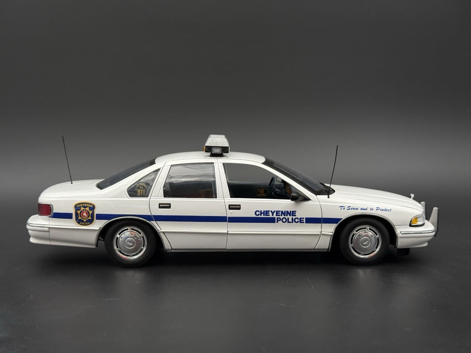1/24 Scale Model Clear Chrome Lectric Lites Ranger III Lightbar Police 2479C8