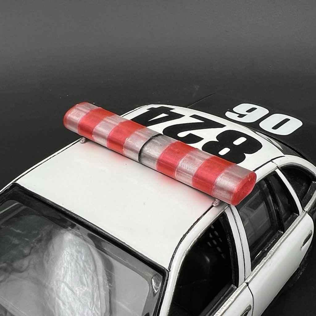 1/24 1/25 LED Ready AeroDynic Lightbar Alternating Clear Red Fire EMS Ambulance4