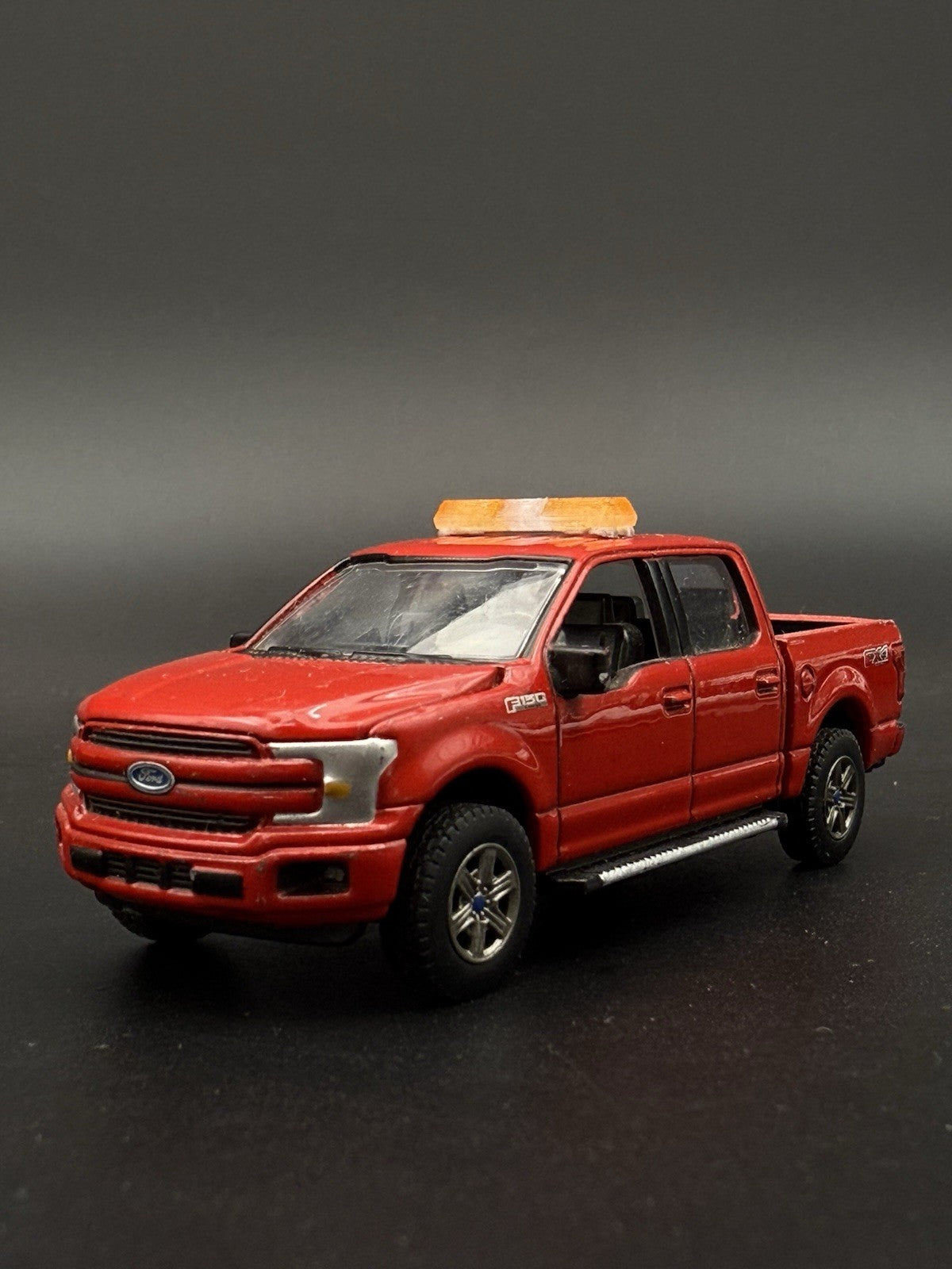 2 Pack 1/64 Scale Code 3 MX7000 Amber Lightbar Greenlight Contruction Work 6410A7