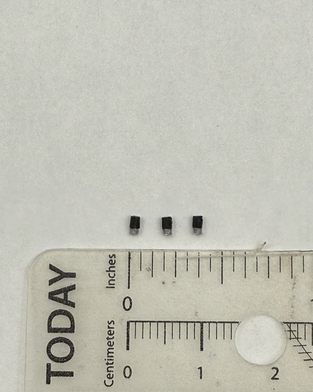 3-Pack 1/64 Scale Model Black Silver Low Profile Stubby Antenna Police Fire 64401