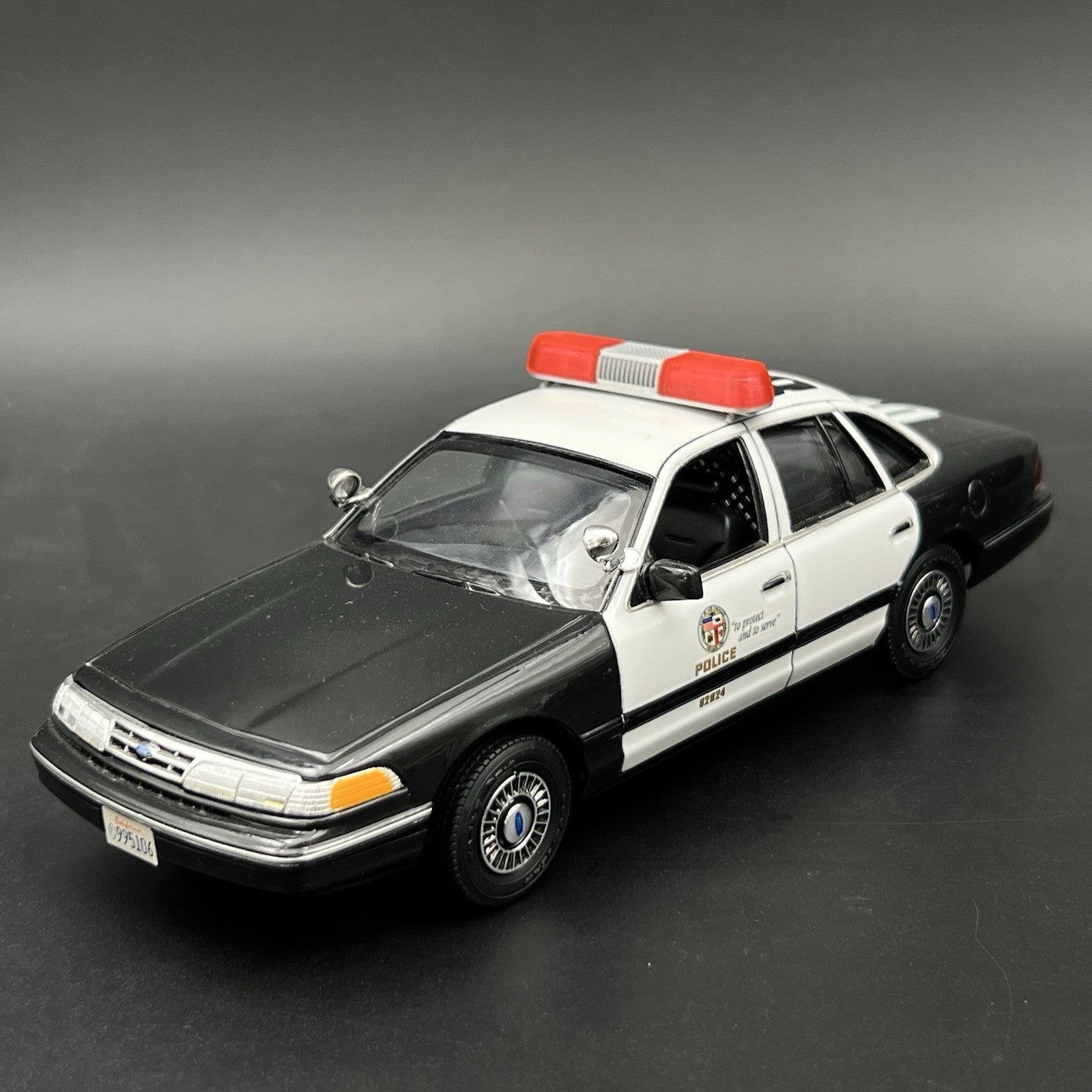 1/24 1/25 Red Whelen 80H 90H 8000 Lightbar Police Sheriff Fire Highway Patrol12