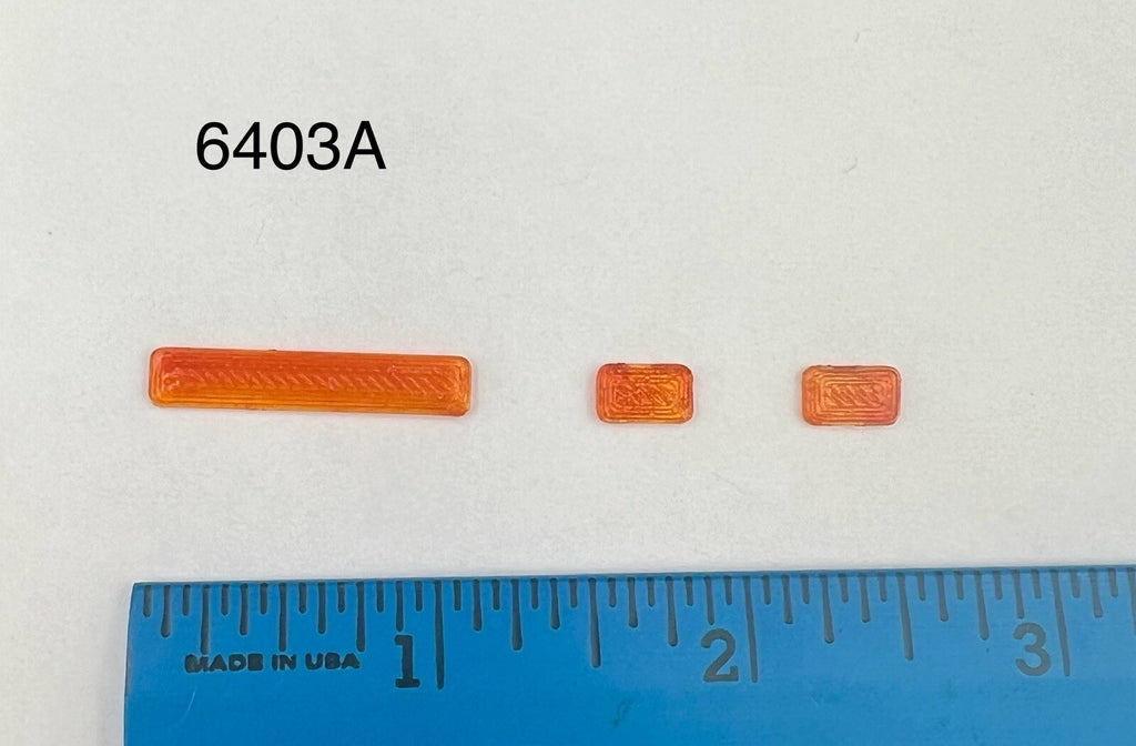 3 Pack 1/64 Long & Short Amber Lightbar for DCP Tow Truck Trailers Rig Work0