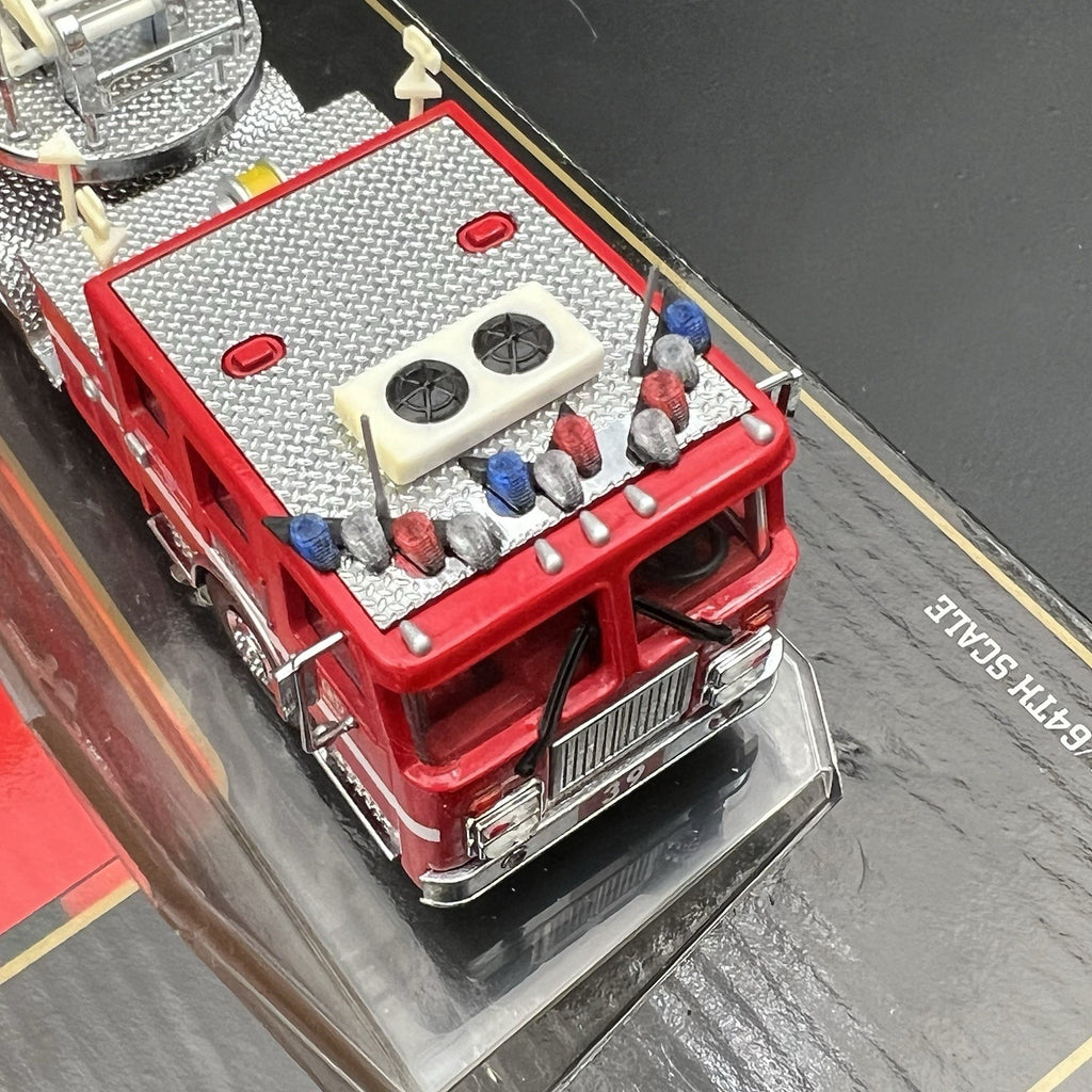 3 Pack 1/64 Blue Red Split Vector Lightbar Fire Truck Engine Police Code 36