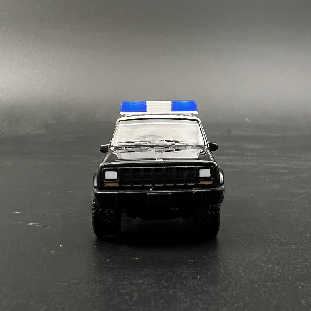 2 Pack 1/64 Blue Federal Signal Twinsonic Lightbar Greenlight Police Sheriff9